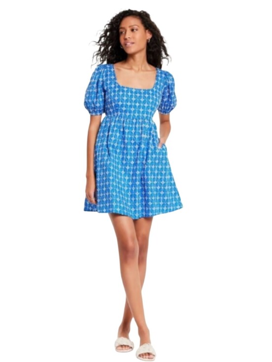 RHODE Dresses & Skirts - Rhode x Target Blue Eyelet Mini Dress